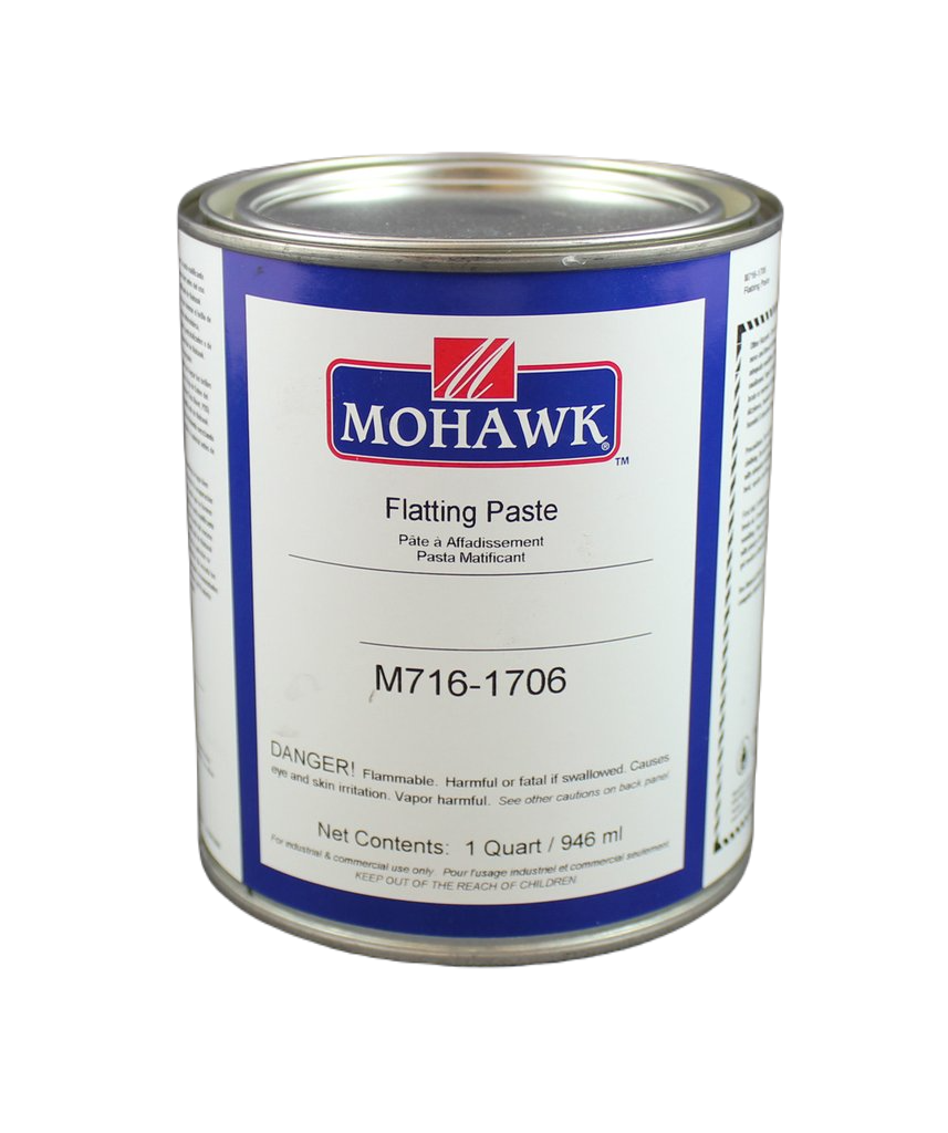 FLATTING PASTE QUART FOR NITROCELLULOSE, PRE-CAT & CONVERSION VARNISH TOPCOATS