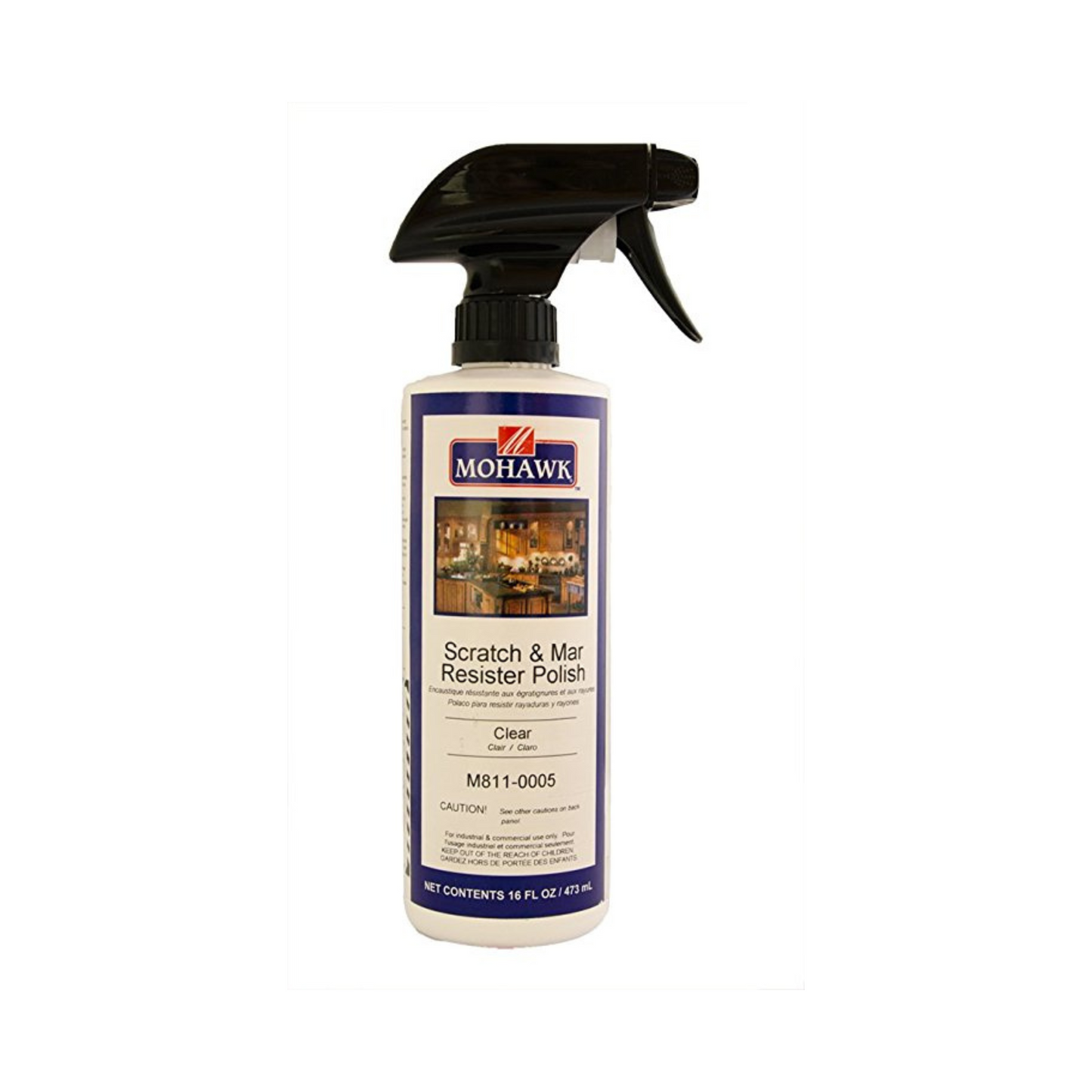 SCRATCH & MAR RESISTER POLISH - CLEAR 16 OZ