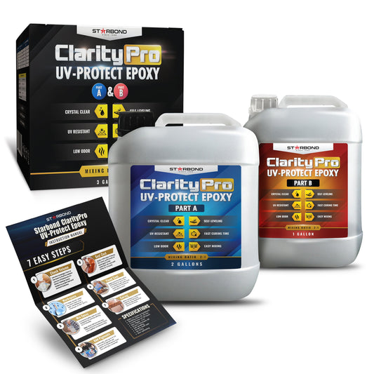 ClarityPro 3-Gallon Tabletop Epoxy UV-Protect Kit
