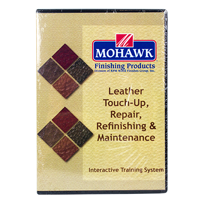 LEATHER TOUCH-UP,REPAIR, REFINISHING& MAINTENANCE DVD