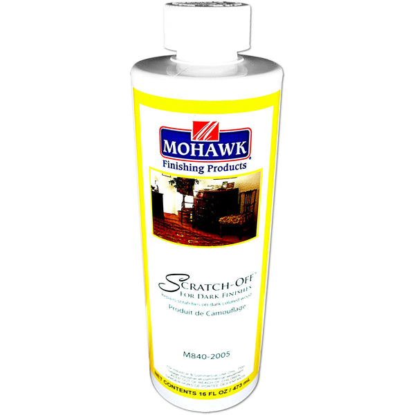 SCRATCH OFF LIQUID, FOR DARK FINISHES, 16 OZ