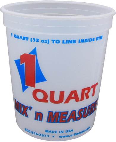 MIX N MEASURE 1 QT PLASTIC LID