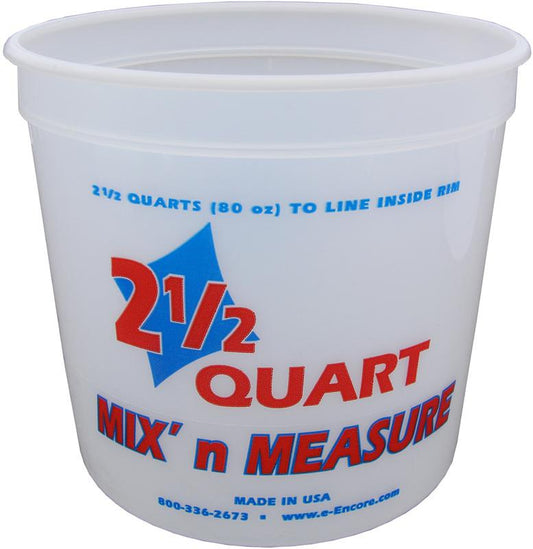 MIX N MEASURE 2 1/2 QT PLASTIC LID
